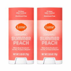 Lume Deo Solid Stick Summer Peach LTO 2 pack