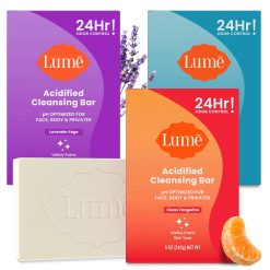 Lume Acidified Body Cleansing Bar - 24 Hour Odor Control